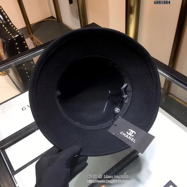 CHANEL香奈兒 2018新款 百搭單品秋冬盆帽 6881884 LLWJ5766
